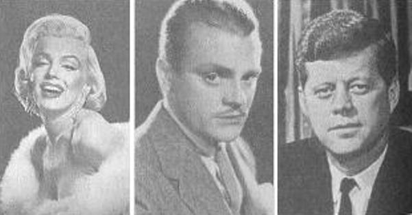 Marilyn Monroe, James Cagney, JFK