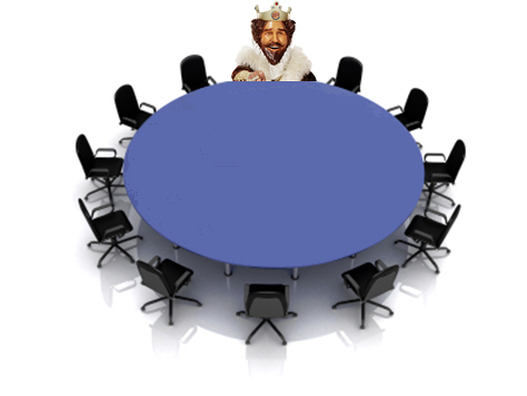 High Status Person Distorts Table Position